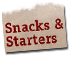 Snacks & Starters